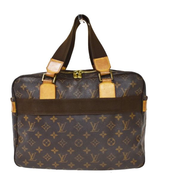 LOUIS VUITTON Sac Bosphore Hand Bag Monogram Leather Brown Spain - Picture 3 of 16